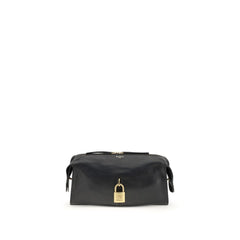 Black Calf Leather Bos Taurus Shoulder Bag