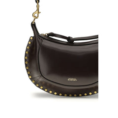 حقيبة كتف من جلد العجل البني Bos Taurus