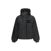 Black Recycled Polyamide Shell Jacket