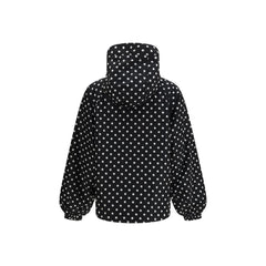 Black Recycled Polyamide Shell Jacket