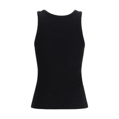 Black Cotton Tank Tops