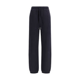 Blue Cotton Joggers (Workout Pants)