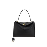 Black Calf Leather Bos Taurus Shoulder Bag
