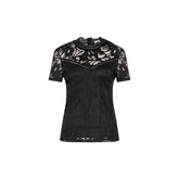 Black Polyamide T-Shirt