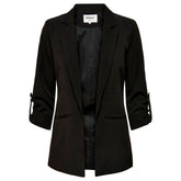 Black Polyester Blazer