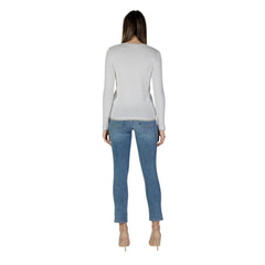 White Viscose Sweatshirt