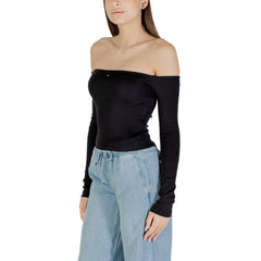 Black Recycled Cotton Long Sleeve T-Shirt