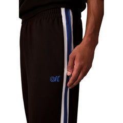 بنطال رياضي أسود من البوليستر (بنطال تمرين)