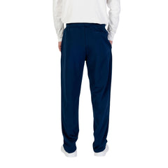 Blue Recycled Cotton Joggers (Workout Pants)