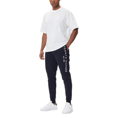 Blue Organic Cotton Joggers (Workout Pants)
