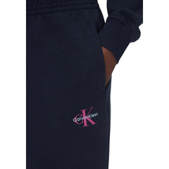 بنطال رياضي قطني أزرق (بنطال تمرين)