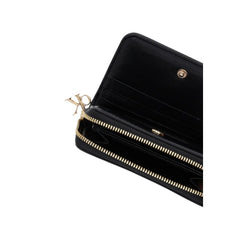 محفظة جلدية سوداء