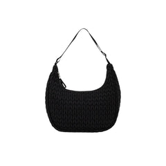 Black Recycled Polyester Handbag