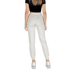 بنطال رياضي من البوليستر باللون الكريمي (بنطال تمرين)