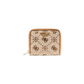 Beige Polyester Wallet