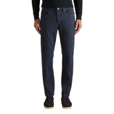 Blue Cotton Skinny Jeans