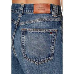 Blue Recycled Cotton Relaxed Fit Jeans