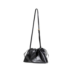 Black Artificial Leather Handbag