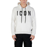 Black And White Cotton Hoodie