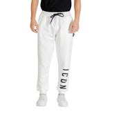 White Cotton Joggers (Workout Pants)