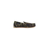Green Textile Slippers