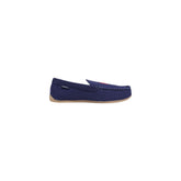 Blue Textile Slippers