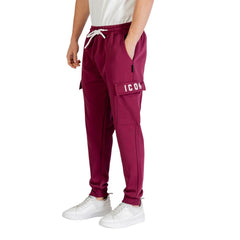 Bordeaux Cotton Joggers (Workout Pants)