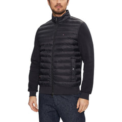 Blue Recycled Cotton Jackets And Coat