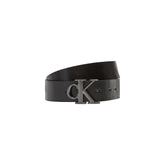 Black Leather Regular Belt