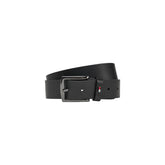 Black Leather Regular Belt