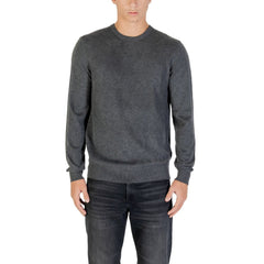 Gray Polyacrylic Sweatshirt