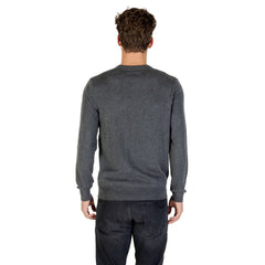 Gray Polyacrylic Sweatshirt