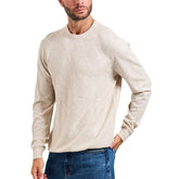 Beige Polyacrylic Sweatshirt