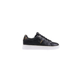 Black Polyethylene Low Top Sneakers