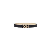 Black Polyester Thin Belt