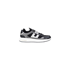 Bicolor Polyester Athletic Sneakers
