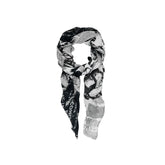 Black Viscose Scarf
