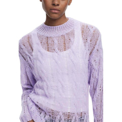 Purple Polyamide Sweatshirt