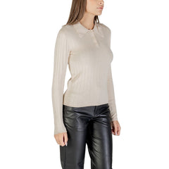Beige Viscose Sweatshirt