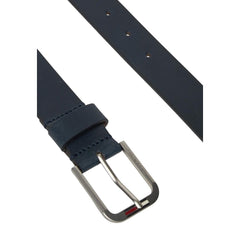 Blue Artificial Leather Regular Belt