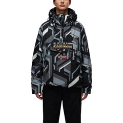 Bicolor Recycled Polyester Shell Jacket