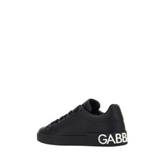 Black Calf Leather Bos Taurus Low Top Sneakers