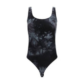 Black Cotton Bodysuit