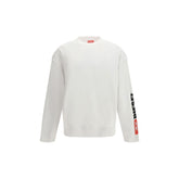 White Cotton Sweatshirt