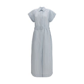 Blue Copper Long Dress