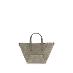 حقيبة كتف من جلد العجل البني Bos Taurus