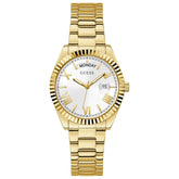 Gold Stainless Steel Dress Watch
