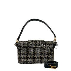 Black PU Women Shoulder Bag
