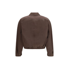 Brown Cotton Bomber