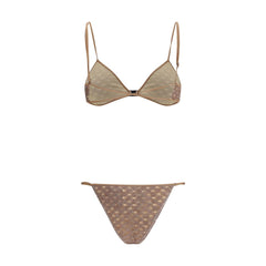Brown Viscose Bikini